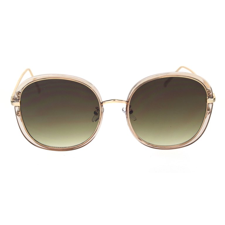 Giselle Round Double Rim Designer Fashion Mod Sunglasses  display picture 3