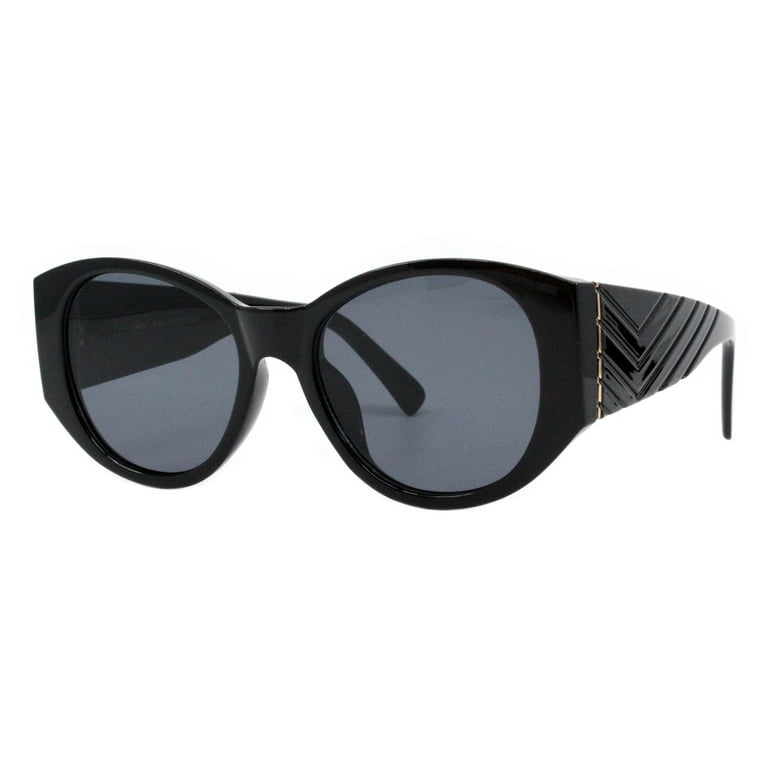 Giselle Sunglasses Women's Luxury Designer Style Round Oval