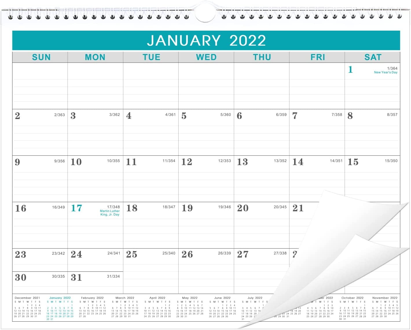 Gisneze-Monthly-Wall-