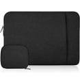 thumbnail image 1 of Gisneze Waterproof Polyester 14" Laptop Case with Accessory Bag, Black, 1 of 7