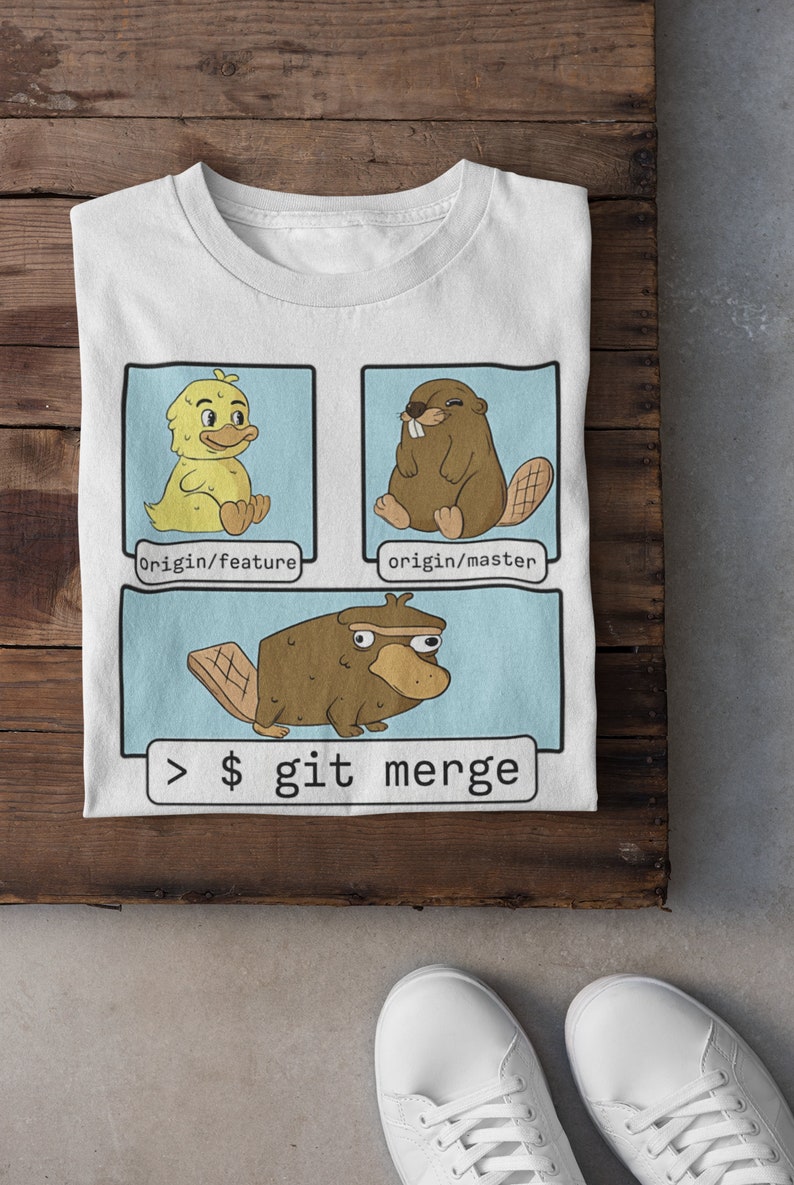 Git Merge TShirt, Programmer , IT Coder , Funny Code Shirt, Coding