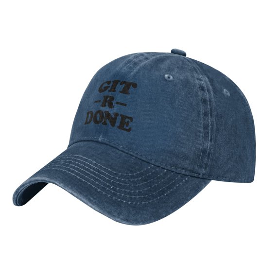 Git -R- Done Adult Adjustable Classic Washed Casquette Cap Hat Baseball Cap For Man For Woman