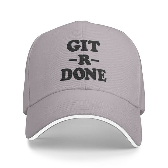 Git -R- Done Unisex Adult Baseball Caps Adjustable Casquette Dad Hat Sandwich Cap Outdoors Headwear