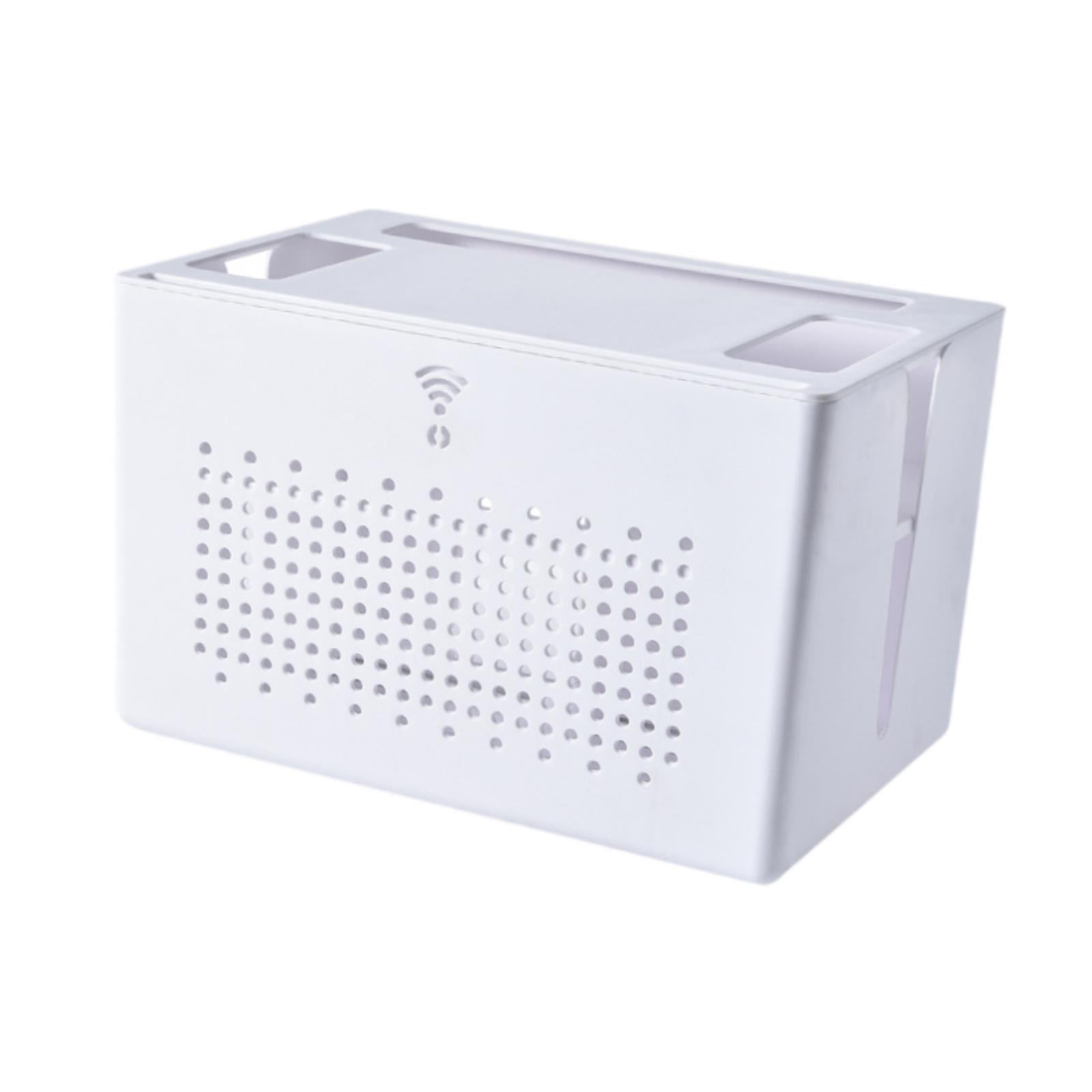 Gitohoni Router Storage Box Dustproof Cable Router Cover for Bedroom ...