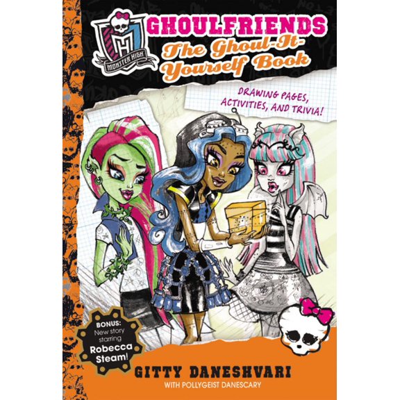 Pre-Owned Gitty Daneshvari: Monster High: Ghoulfriends the Ghoul-It-Yourself Book (Hardcover)