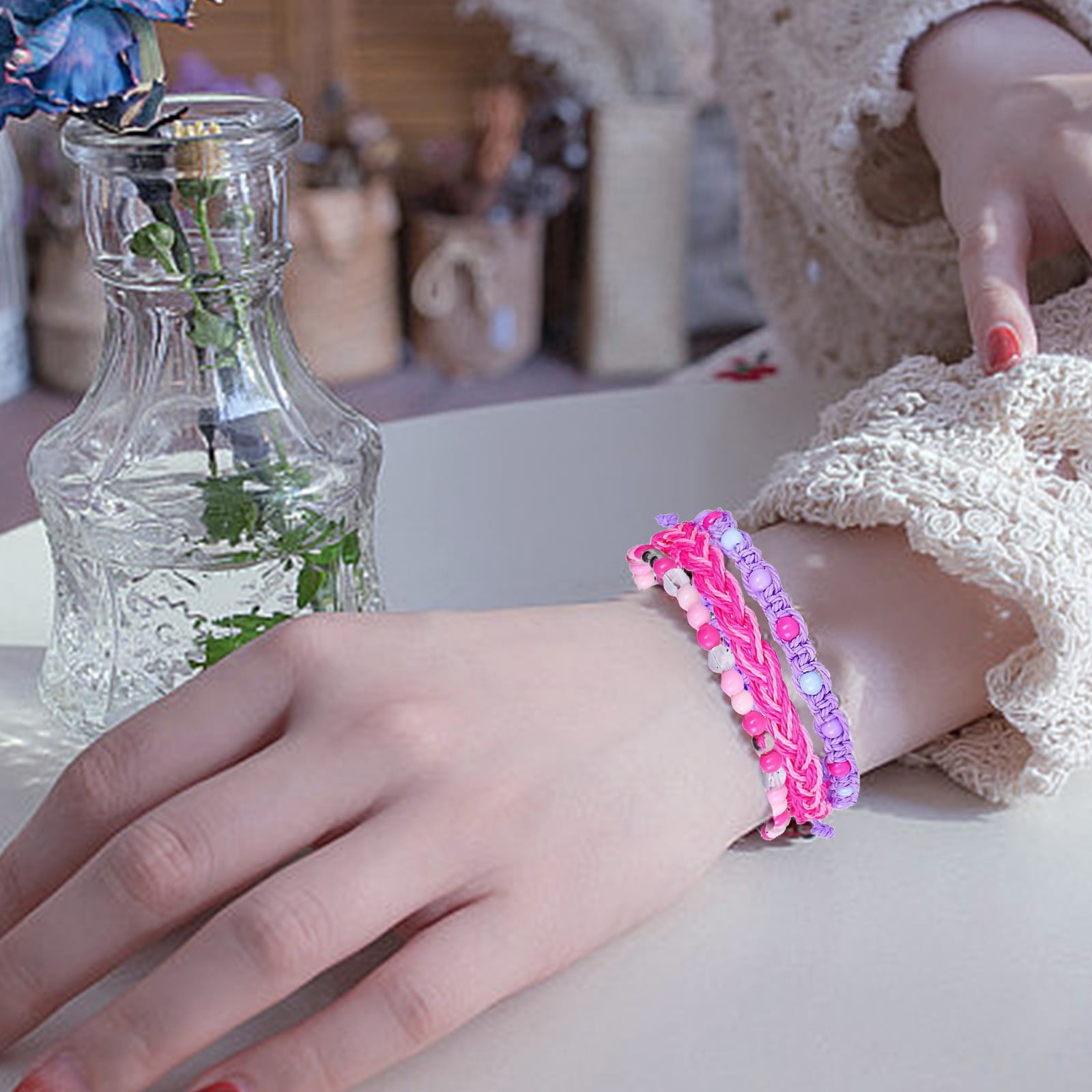 Giugt 12Pcs Bracelets For Teen Pram for Dolls Paper Dolls Book 160w Amp