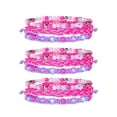 thumbnail image 1 of Giugt 12Pcs Bracelets for Girls - Friendship Accessories for Kids and Preteen Parties 3PCS, 1 of 7