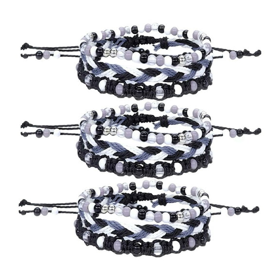 Giugt 12Pcs Friendship Bracelets for Tween Girls - Accessories for Kids' Parties and 3PCS