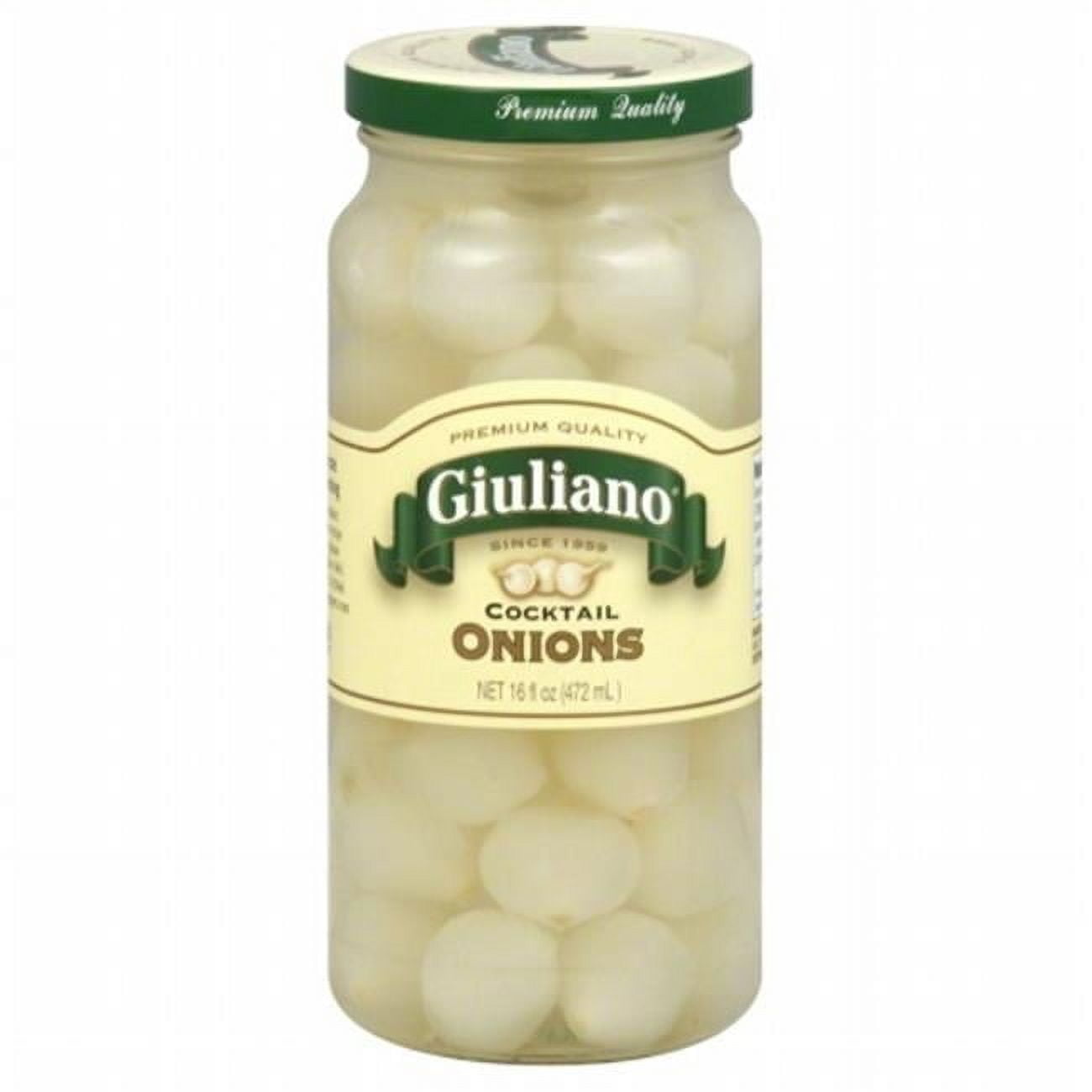 GIULIANO, ONION CCKTAIL, 16 OZ, (Pack of 6)