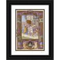 thumbnail image 1 of Giulio Clovio 18x24 Black Ornate Framed Double Matted Museum Art Print Titled: King David Dancing Before the Ark of the Covenant, in a Decorative Frame (ca. 1540), 1 of 5