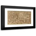 thumbnail image 1 of Giulio Romano 18x12 Black Modern Framed Museum Art Print Titled - Cephalus Grieves for Procris (ca. 1530), 1 of 5