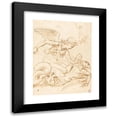 thumbnail image 1 of Giulio Romano 19x24 Black Modern Framed Museum Art Print Titled - Saint Michael (C. 1530), 1 of 5
