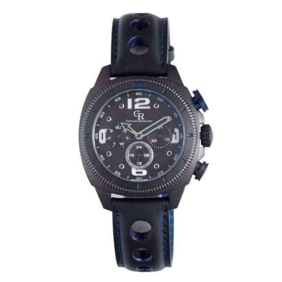 Giulio Romano GR-2000-13-003 Pescara Mens Black Dial Watch