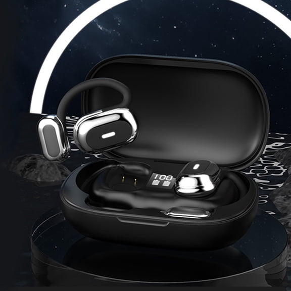 Giunmcul up to 45% Off Bluetooth 5.4 Wireless Earphones Ear Mounted Comfortable To Wear Directional Sound Stereo Sound Effect Long Battery Life Bluetooth Earphones