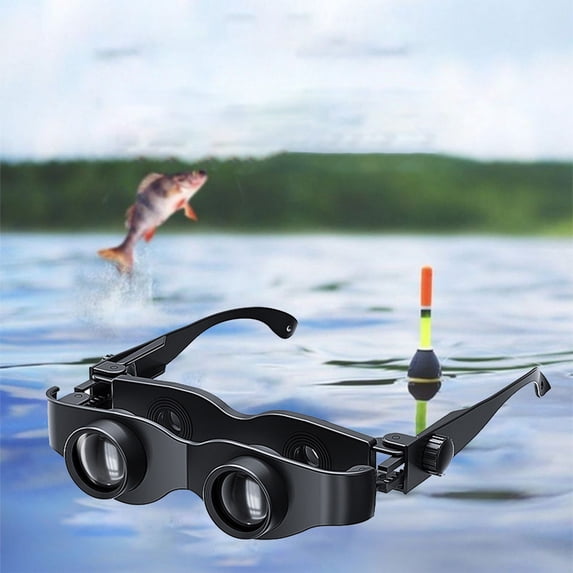 Giunmcul up to 45% Off Fishing Binoculars, Hands- Binocular Glasses for Fishing, Hands- Fishing Glasses for Suitable for Myopia, Presbyopia, and Normal Vision