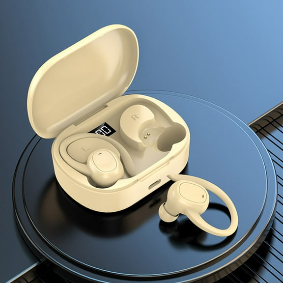 Giunmcul up to 45% Off Wireless Earbuds Bluetooth 5.3 Headphones with Wireless Charging Case Wireless Earphones with Noise Cancelling Mic IPX7 Earphones Control