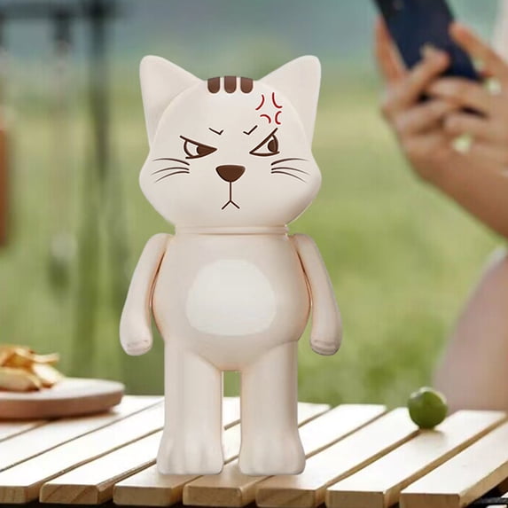 Giunmcul 50% Off Clear Bluetooth Speaker Puss Styling Bluetooth 5. Heavy Stereo Surround Sound Mini Portable Speaker Large Capacity Lithium Battery Multifunction Button Call