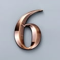 thumbnail image 1 of Giunmcul 50% Off Clear Modern House Numbers Mailbox Numbers 0-9 Self-Adhesive Street Door Home Address Metal Numbers for Outside Or Inside Signs Easy Install, 1 of 3