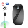 thumbnail image 1 of Giunmcul 50% Off Clear 2.4GHz Wireless Bluetooth Mode Gaming Mouse Wireless Optical USB Gaming Mouse 1600DPI Rechargeable Mute Mice, 1 of 4