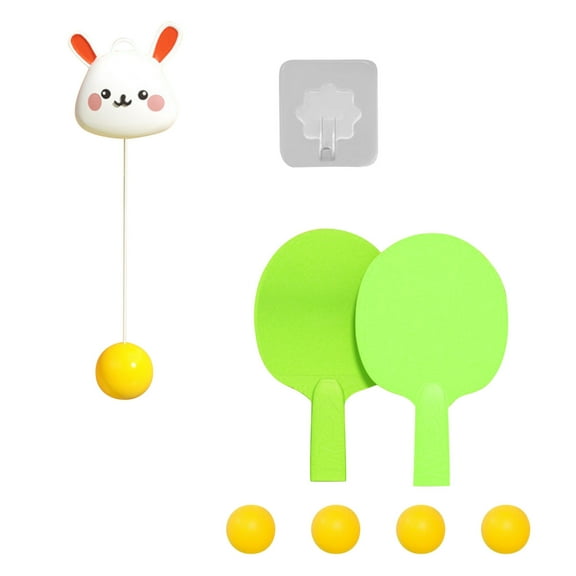 Giunmcul 50% Off Clear Hanging Table Tennis Trainer for Home Use Children's Parent-child Perception Exercise Vision Attention Hand High Fitness