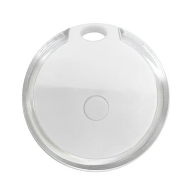 Giunmcul 50% Off Clear Mini Dog Tracking Device Locator Round Portable Bluetooth Intelligent Anti-Lost Device for Luggages/Kid/Pet Bluetooth Alarms