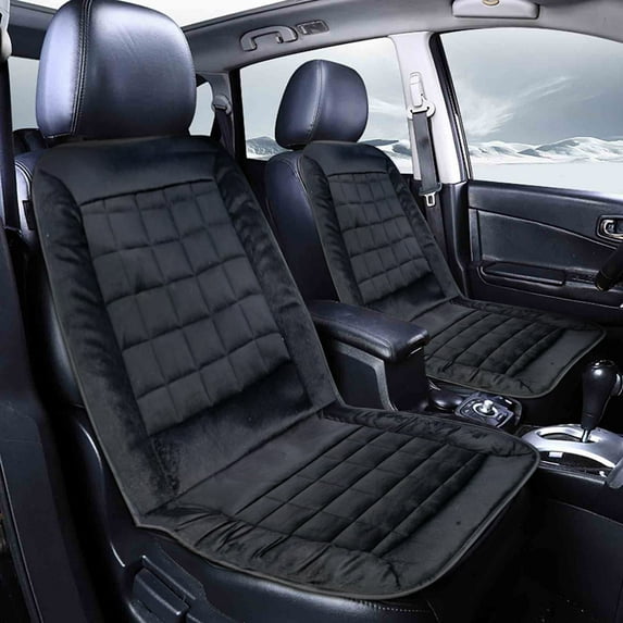 Giunmcul 50% Off Clear Warm and Insulated Car Seat Cover, Soft Automatic Protective Cover for Front and Rear Seat Cushions