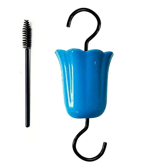 Giunmcul Ant Moat For Hummingbird Feeders Hanging Ant Guard Red Umbrella Hook Large Capacity Insect Barrier For Garden Bird Feeders