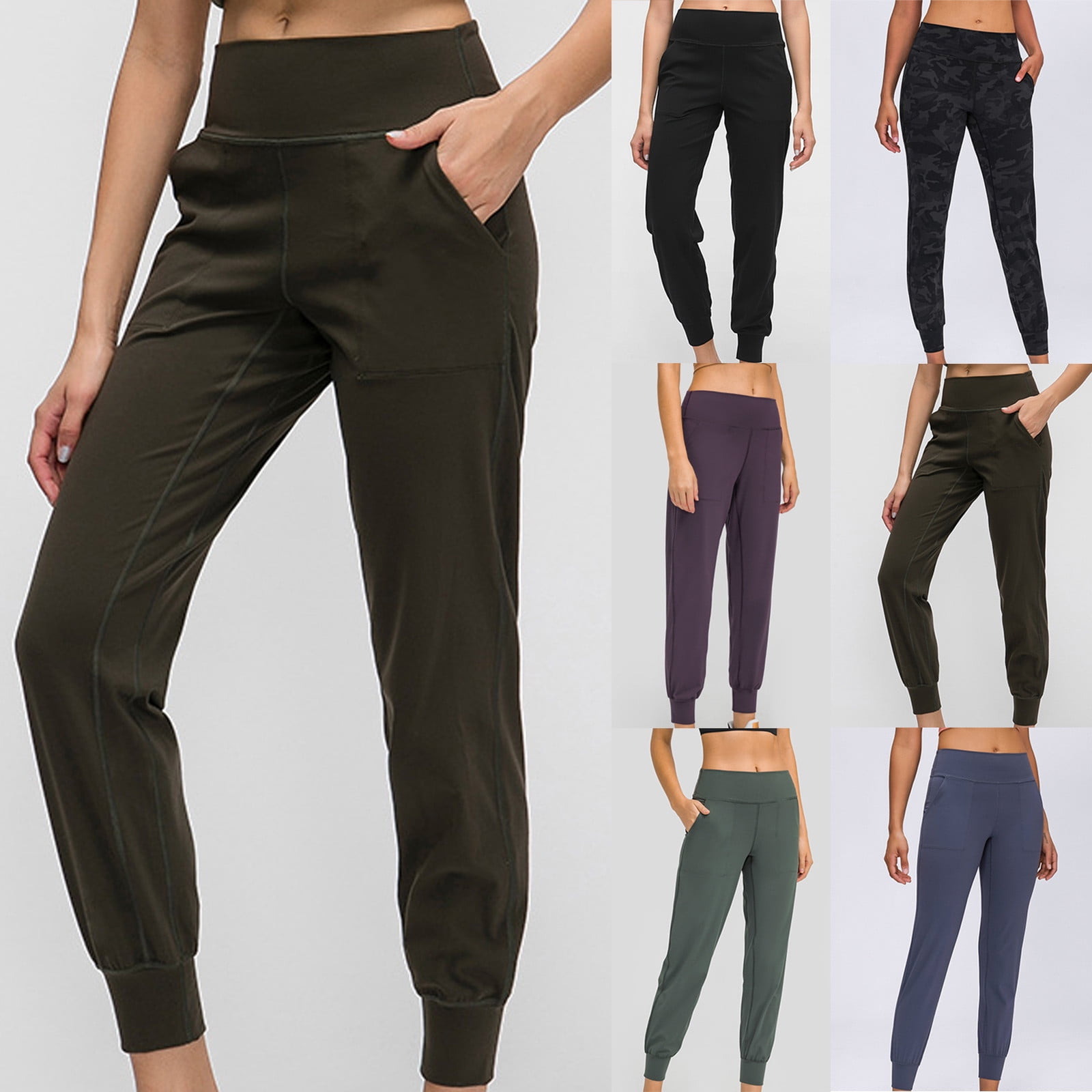 Golden Mountains Clouds Print Gym Leggings Women's Yoga Pants