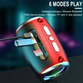 thumbnail image 1 of Giunmcul Bluetooth Portable Speaker with High-Fidelity Stereo 2000mAh Battery Long Playtime Bluetooth 5.0 Card USB FM Radio Multi-Mode Playback Hands-Free Call for Home Outdoor, 1 of 7