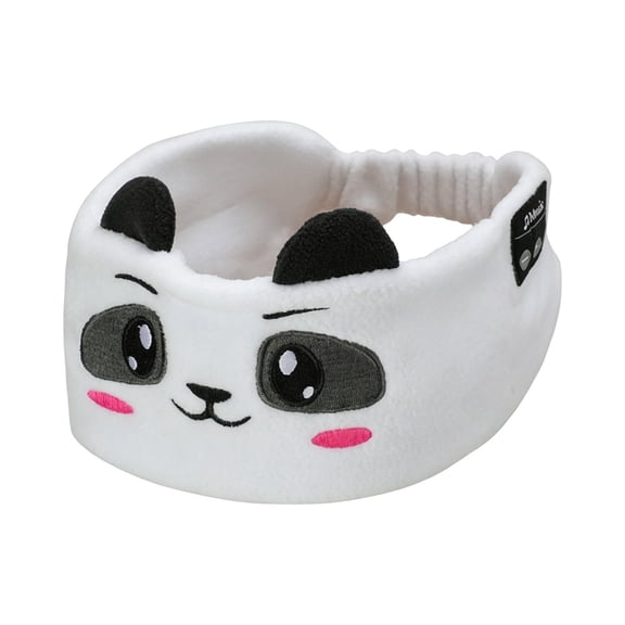 Giunmcul Bluetooth Sleep Headband 5.0 Wireless Music Headband Thin Hidden Speakers Soft Fleece Fabric Stretchy Elastic Rechargeable Battery Detachable Speaker Sleep Yoga Jogging Travel Gift