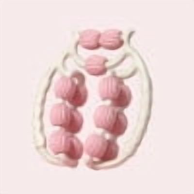 Giunmcul Cellulite Massage Roller Muscle Relaxer Circular Leg Clamps for Fitness Recovery and Circulation Improvement