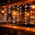 thumbnail image 1 of Giunmcul Colorful Glitter Star Hanging Decorations Party Streamers Ceiling Ornaments Birthday Wedding Christmas Festival 200cm 400cm Multicolor, 1 of 7