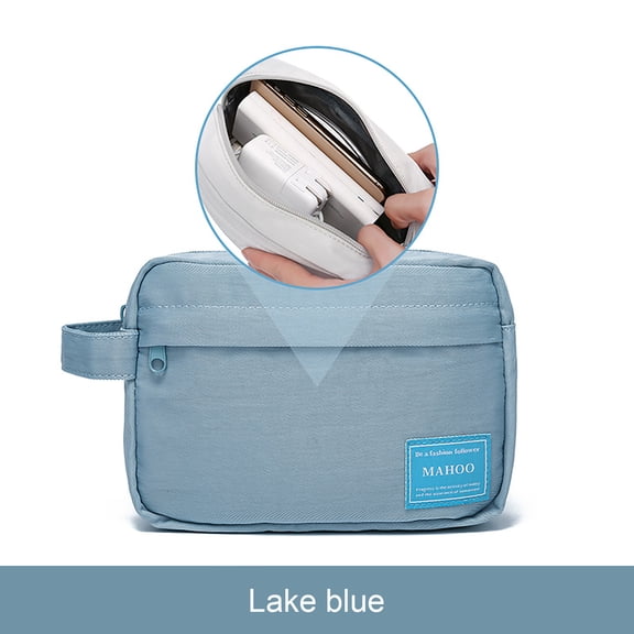 Giunmcul Digital Accessories Storage Canvas Bag Mouse Data Cable Mobile Power Protection