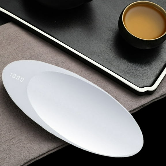 Giunmcul Digital Kitchen Scale 200g Capacity Gram Scale for Tea Coffee Spices Brown Black White