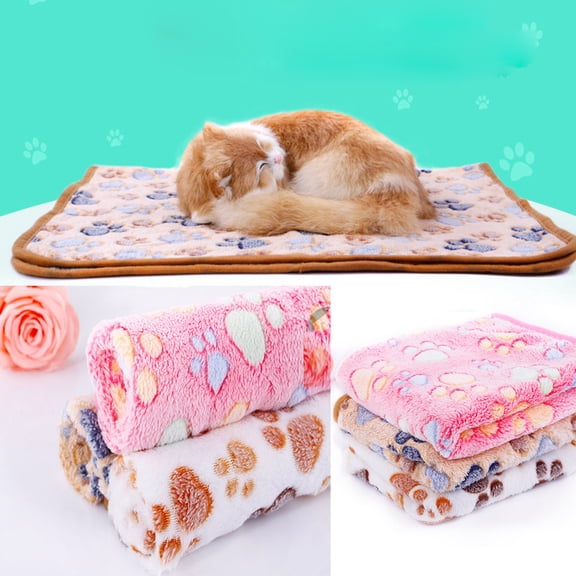 Giunmcul Dog Paw Cleaning Drying Towel Mat Coral Fleece High Absorbency Pet Paw Towel Non-Slip Backing Machine Washable 80x60cm Soft Fast Dry Pet Grooming Mat for Dogs Cats Home Use