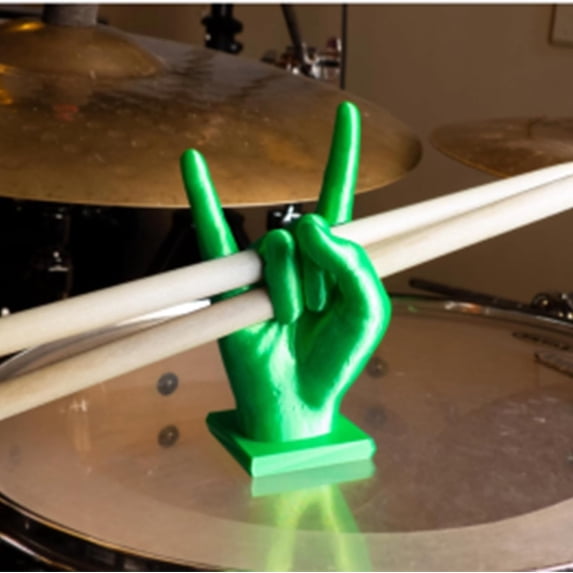 Giunmcul Drumstick Display Show Stand Drummer Funny Wand Rack Drum Stick Holder Decor