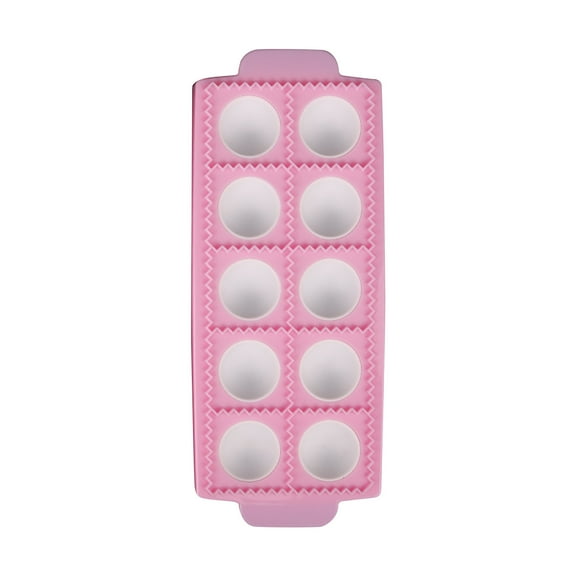 Giunmcul Dumpling Maker Mold Easy to Use Ravioli and Pierogi Press Non-Slip Plastic Increases Efficiency for Homemade Pastries