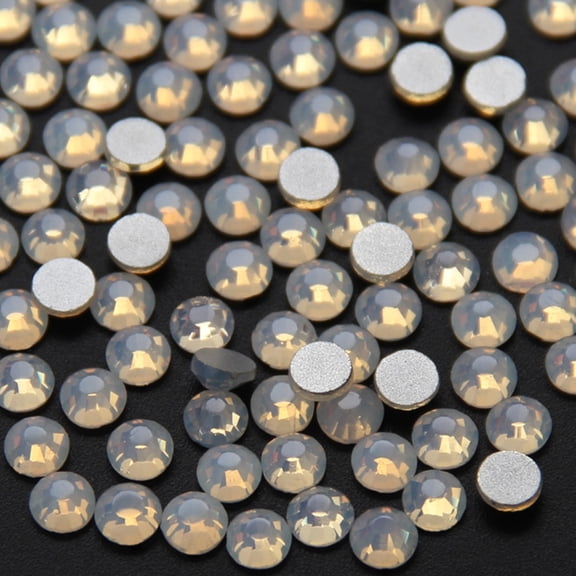 Giunmcul Festival Gift 1440PCS Crystal Nail Art Rhinestones FlatBack Glitter Tips Decoration