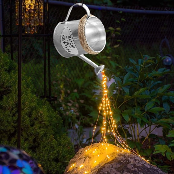 Giunmcul Festival Gift S tarry Sky Shower Garden Art Light Decoration LED Twisted Wire, LED Light With
