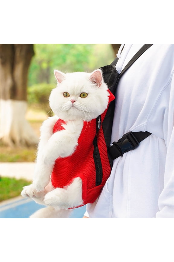Festival Gift Shoulder Bag Pet Backpack Outdoor Portable Mesh Breathable Backpack