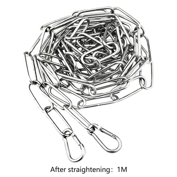 Giunmcul Festival Gift Stainless Steel Chain Lifting Clothes Chain Overstrikin Clothesline Chain