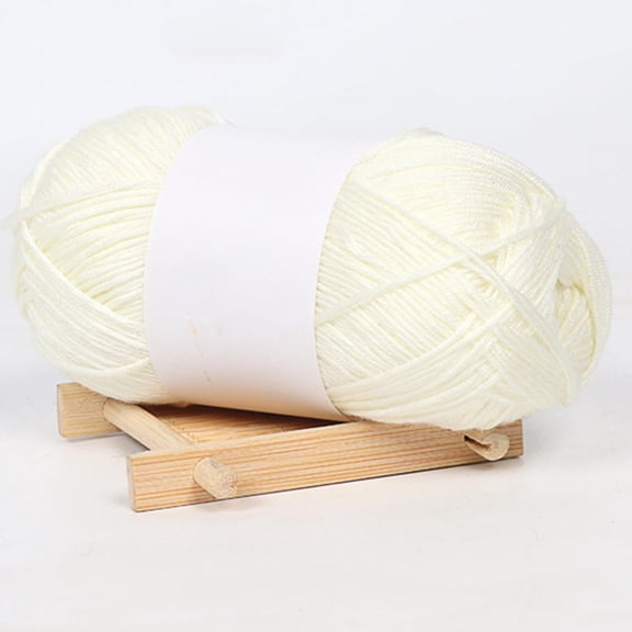 Giunmcul Fine Wool Yarn for Wear Projects Soft & Breathable 50 Grams Ideal for Scarves Sweaters & Hats Eco-friendly Multi-Purpose