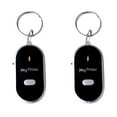 thumbnail image 1 of Giunmcul Holiday Deals 2PCS Keychain LED Torch Remote Sound Control Lost Key Finder Whistle Sound Item Key Locator Device, 1 of 3