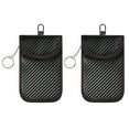 thumbnail image 1 of Giunmcul Holiday Deals Bag for Key Fob - 2 Pack Protector - Car RFID Signal Blocking - Anti-Hacking Case Blocker,Anti-Theft Pouch, 1 of 5