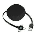 thumbnail image 1 of Giunmcul Holiday Gift Finder 3 1 Data Cable Phone 3 1 Retractable Charging Cable Fast Charging Cable Multi Retractable Phone Charger for All Devices, 1 of 1