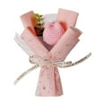 thumbnail image 1 of Giunmcul Holiday Gift Finder Mini Yarn Bouquet Small Flower Bouquet Finished Product Knitted Hand Woven Mother's Day Gift Matching, 1 of 5