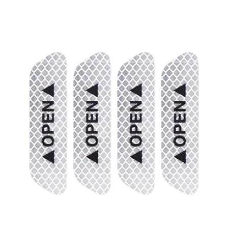 Giunmcul Holiday Gift Finder OPEN Car Sticker Open Door Reminde Sticker Car Decoration Sticker