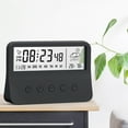 thumbnail image 1 of Giunmcul Holiday Saving Digital Electronic Clock LED Display Electronic Clock Stereo Digital Display Snooze Alarm Clock 12/24H Switching Countdown, 1 of 5