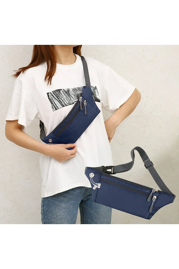 Holiday Fannys Pack for Women Men Fannys Packs Water Proof for Women Crosses Body Belt Bag Bums Bag with 3 Zipper Pockets Plus Size Adjustable Strap for Trave Cycle Run