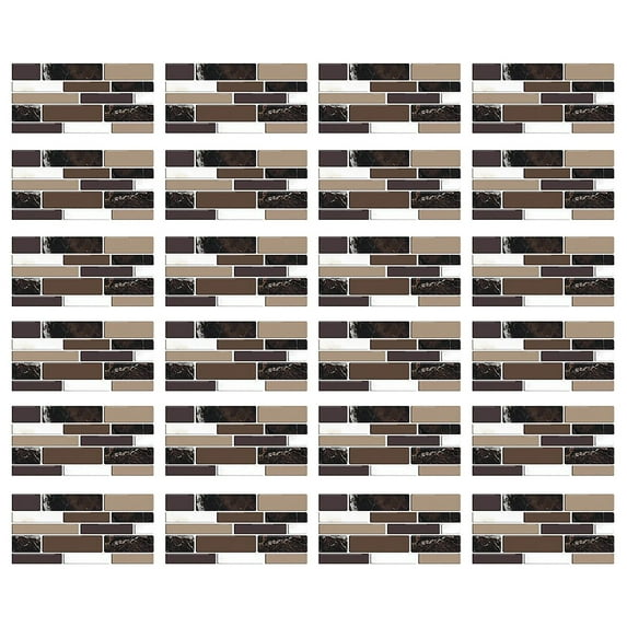Giunmcul Holiday Saving Imitation Wall Tiles Crystal Film Tile Sticker Adhesive Floor Sticker Hot